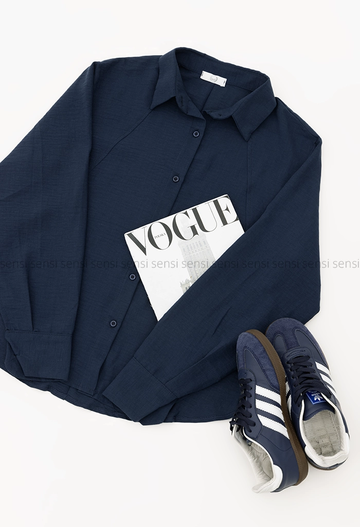 شومیز پایین هشتی جلو دکمه کد1005350